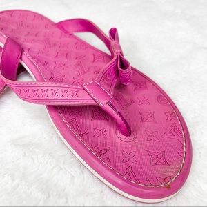 Louis Vuitton Impanema flip flops 38